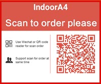 One Table One QR code sample